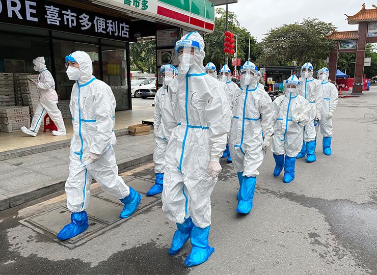 集团党员助力广州疫情封控区，筑牢抗疫“长城”